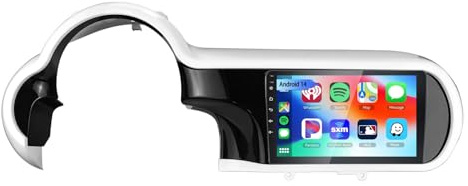 Android 14 Radio Coche 2 DIN 9 Pulgadas para Renault Twingo 2014-2024 con Cámara de Respaldo Controles del volante Bluetooth GPS Navi CarPlay inalámbrico con Bluetooth Dual Pantalla táctil HD de Asist