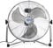 Futura 16” Chrome High Velocity Floor Fan, Heavy Duty Metal Fan, Industrial Cooling Fan with 3 Speeds & Adjustable Tilt Head, Powerful Metal Air Circulator for Gym, Warehouse, Home or Office