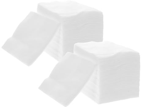 Beavorty Pure Cotton Makeup Pads Weiche Dicke Reinigungspads für Empfindliche Haut Fusselfreie Wattepads für Make-up-entfernung Toner Feuchtigkeitspflege