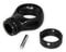 DIWARO.® Kugelöse aus Kunststoff | RAL 9005 (schwarz) | Bohrung 12mm | Querbohrung 4mm | Kegelradgetriebe, Schneckengetriebe, Markise