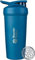 BlenderBottle Strada - Botella térmica de acero inoxidable con BlenderBall, coctelera de proteínas y agitador de fitness, sin BPA, doble pared, aislado al vacío, color azul océano, 375 g