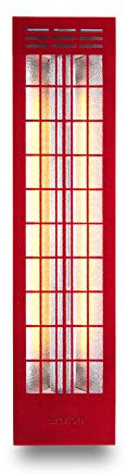 Infrarotstrahler-Strahler Sauna Eckstrahler, Thermostoff Rot, ES Medium (500 Watt)