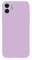 Rdyi6ba8 Cover per iPhone 12, Gel Silicone Liquido Custodia con Protezione Fotocamera e con Morbida Microfibra Fodera [Antiurto] Cover per iPhone 12 - Viola