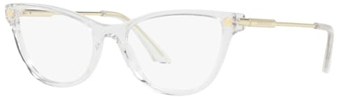 Versace VE3309-148 Eyeglass Frame CRYSTAL w/DEMO LENS 54mm