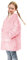 Uplayteck Coperta con Maniche e Cappuccio per Bambini, Vestaglia Super Morbida in Pile, Calda e Confortevole Felpa Coperta Indossabile Oversize per Ragazza
