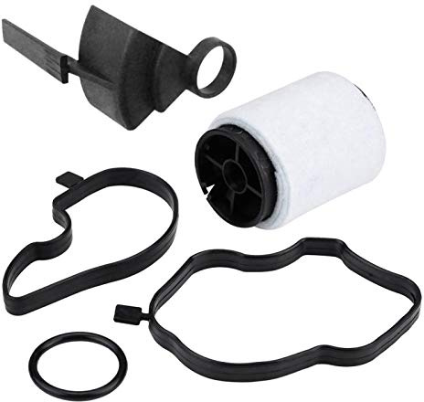 Qiilu Filter Ölfilter Separator Ölfilter Kurbelgehäuse Ölfilter Separator für 3er E46 320D E39 520D 530D 11127793164 D3v776 e46 kge