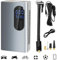 ATsafepro Compressori portatili 150 PSI, gonfia palloncini elettrico, senza fili 12 V mini compressore aria portatile bicicletta, moto, palline, power bank USB