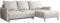 Mirjan24 Ecksofa mit Schlaffunktion und Bettkasten Snolik L, Eckcouch, Couch mit schmale Armlehne, Wohnlandschaft, L-Form Sofa mit Bettfunktion, Ottomane universell (Velo 621)