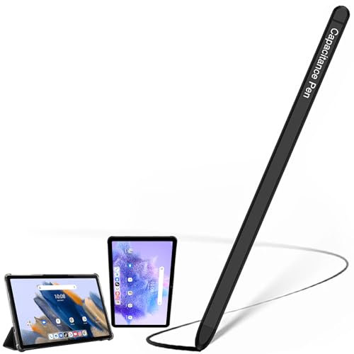 Fold7/Fold6/Fold5 Stylus Lapiz, Samsung s Pen Replacement, Lapiz Tactil con para Galaxy Tab A9+, Lápices Punteros para Samsung Galaxy Z Fold7/Tablet Pen Bolígrafo para iOS Pads-Negro