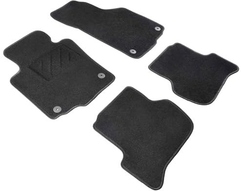 WALSER Comfort Auto Teppiche für Skoda Octavia I/Octavia I Combi 2000-12/2010, 100% passgenaue Auto Fußmatten Made in Europe, Fußmatte Auto, Autoteppich Auto, Fussmatten Auto