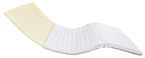 AM Qualitätsmatratzen Visco Topper 80x200cm H2 - Made in Germany - Oeko TEX zertfizierter Memory Foam Topper 80x200 mit Lyocell Bezug - Druckentlastende & viscoelastische Matratzenauflage 80x200