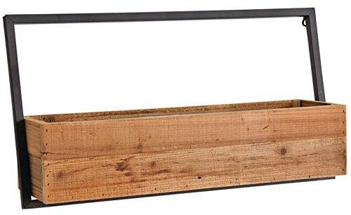 AUBRY GASPARD Jardinière rectangulaire Murale en Bois