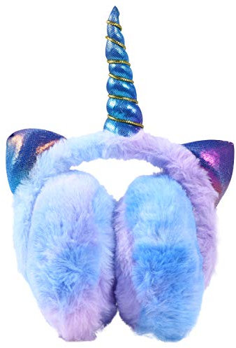 BESPORTBLE Ohrenschützer Plüsch Einhorn Ohrenwärmer Winter Ohrenschützer Katze Ohrwärmer Stirnband Wärmer Outdoor Kopfbedeckung für Frauen Mädchen, Zufällige Farbe