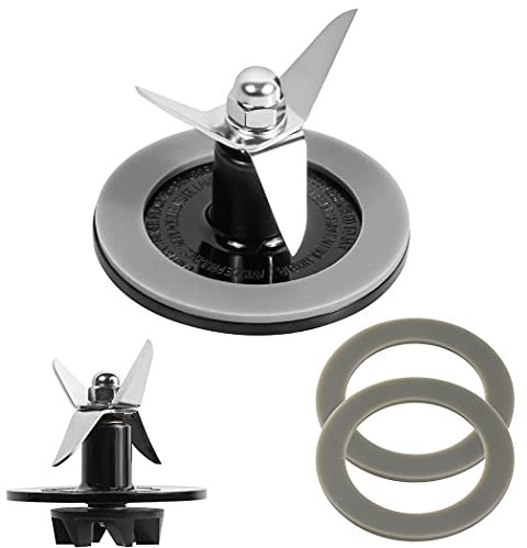 Replacement Parts Blender Blade Assembly with 2 Pieces Blender Gaskets,replacement parts for Cuisinart CBT-500, SB5600, CB600