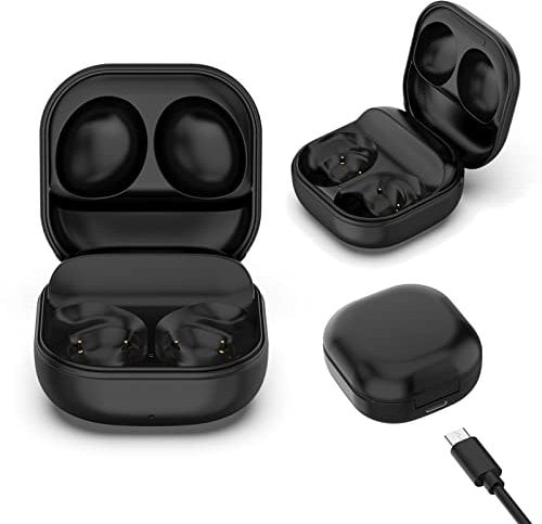 Kabelgebundene Ladehülle, nur kompatibel mit Samsung Galaxy Buds Pro, Ersatz-Ladegerät, Dockstation für Galaxy Buds Pro Bluetooth-Ohrhörer (schwarz)