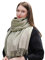 MASADA Damen Winterschal warmer und weicher Schal - Lindgrün
