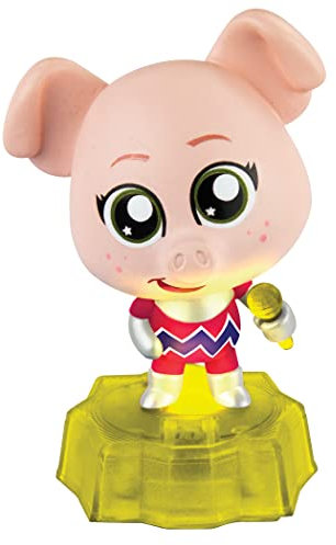 Tomy L73111 Rosita mit LED Kristall Bühne, Film Figuren, Sammelfiguren für Kinder, Kinderspielzeug Sing 2 Fans, 3 Jahre +