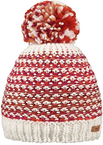 Barts Damen Myonet Beanie-Mütze, burgunderfarben, Einheitsgröße