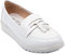 Mocassini Verniciatura Donna Suola con zeppa Comfort interno Pelle & nappa, beige, 38 EU