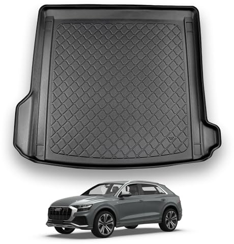 NOMAD Boot Liner Mat for Audi Q8 2018+ | Premium Anti-Slip TPE Car Boot Protector Tray, Waterproof Raised Edge Trunk Mat, Easy Clean Cargo Floor Liner