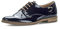 Gabor Damen Businessschuhe, Frauen Schnürschuhe,Moderate Mehrweite (G),straßenschuhe,Strassenschuhe,Nightblue/Peanut,42 EU / 8 UK
