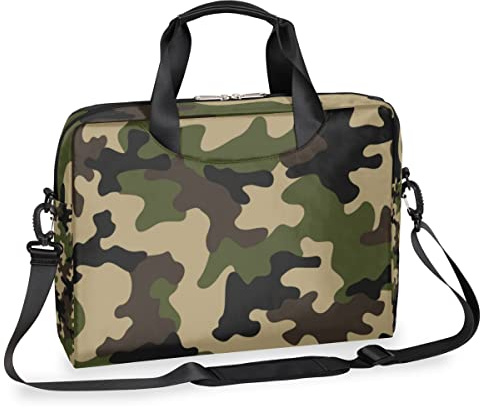 Camouflage Laptoptasche für 13-16 Zoll (13-16 Zoll), Camouflage Grün