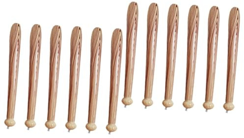 ibasenice 12 aufblasbarer Baseball aufblasbares Spielzeug aufblasbare baseballschläger Geräuschemacher Fledermaus säubern Geschenke für Jungen Jungenspielzeug Kinderspielzeug Bam