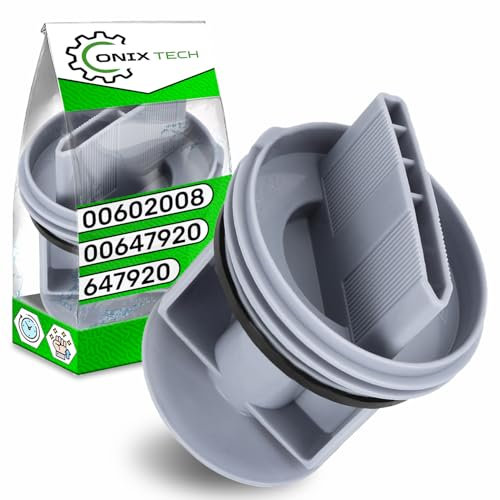 Filtro Lavatrice con Codice Originale 00647920 00602008 00605010 Accessori per Varie Lavatrici per Bosch per Siemens per Balay per Constructa per Neff - Garanzia di 5 Anni - ONIX TECH
