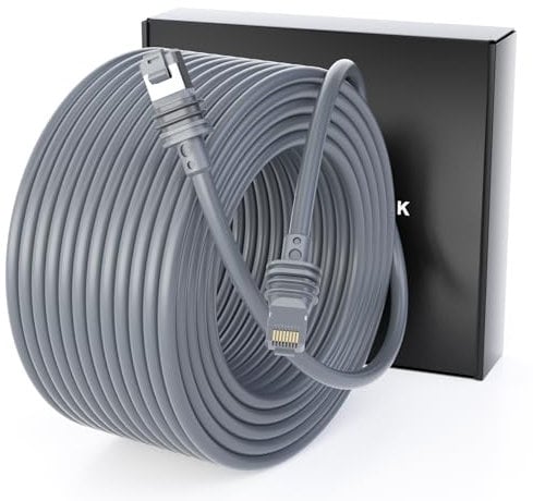 DuHeSin Starlink Gen 3 Cable (150ft/46m) Waterproof Starlink Cable Extension for Starlink Standard Actuated Gen 3 / Satellite V3, Replacement Starlink Ethernet Cable Gen 3