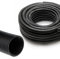 VIALIA Kabelschutzschlauch ungeschlitzt 2m x 22mm, Flexibles und UV-beständiges Wellrohr aus Polypropylen, stabil und biegfest, Temperaturbereich -40°C bis 130°C, schwarz