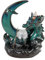 Chililon Räuchergefäss Rückfluss, Rückfluss Wasserfall, Räucherbrunnen Wasserfall, Dragon räucherbrunnen, mit 50 räucherkegel Wasserfall +30 räucherstäbchen +1 Glasperle, für Home Decor