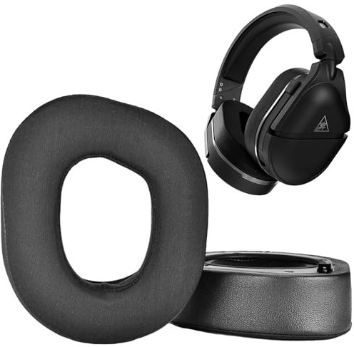 Stealth 700 Gen 2 Ear Pads Replacement Cooling Gel Earpads Ear Cushion Cover Cups Muffs Compatible with Turtle Beach Stealth 700 Gen 2 / Stealth 700 Gen 2 MAX Wireless Gaming Headset. (Black)