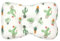 champracer Kindkissen, Kindkissen zu Flathead Kindkissen, Kindkissen, 0-12 Memory Foam Reisekissen, Autositz (Kleiner Kaktus,28 * 20 * 5cm)