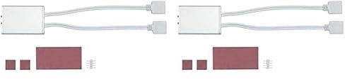 Paulmann 709.16 YourLED PIR Sensor max. 60W Silber (Packung mit 2)