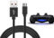 PS4 Controller Charger Charging Cable 10FT Micro USB Cord Nylon Braided Playstaion 4 Charger for Sony PlayStation 4 Pro/ PS4 Slim/ PS4 Dualshock 4 Controller,for Xbox One X/S/One Elite Controller