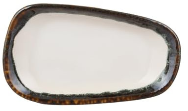 KASANOVA Piatto portata ovale 10,5x7,7 cm effetto acqua Ocean