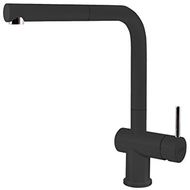 Elleci Stream Plus Miscelatore Monocomando con Canna Girevole, Kuro 86
