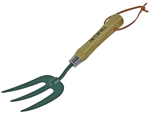 Faithfull Tools FAICOUHF Countryman Hand Fork, Blue, 8 x 30.5 x 5 cm