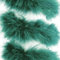 TIRA MARABÚ DE PLUMAS 80g (VERDE BOTELLA, 5 METROS)