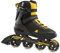 Rollerblade Spark 80 Inline Skate 2022 Black/Saffron Yellow, 44