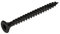 Blackline Spanplattenschrauben schwarz 5.0 x 50mm - 50 Stück Senkkopf Schraube Torx TX-20 schwarze Schrauben