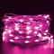 Etopgo Valentins Decorations Fairy Lights, 5m 50 LED Pink Battery Operated String Lights for Bedroom DIY Christmas Tree Gifts Halloween Decorations(Pink)