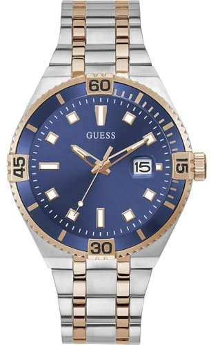 GUESS Herren-Uhren Analog Quarz One Size Bicolor 32019890