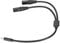 Zunate Dual Male XLR auf 3,5 Mm Y-Splitter Kabel, XLR Male auf 1/8 Zoll Miniklinke Stereo Aux Interconnect Audio Mikrofon Anschlusskabel - 1,6 Fuß Micro