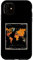 Hülle für iPhone 11 Weltkarte Retro