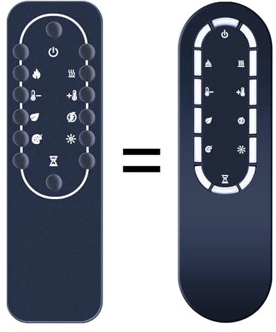 Replacement Remote Control for Dimplex Electric Fireplace Ignite XL Revillusion PF3033HG Electric fire