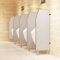 CHBGLNTY Urinal-Schallwand, Urinalbrett, Urinal-Trennwand mit Edelstahlbeschlägen, Urinal-Bildschirm, Wandtrennwand, öffentliche Toiletten-Trennwand, Urinal-Sichtschutz für Büro/Supermarkt/Einkaufsze