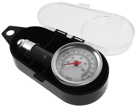 MUCKLILY Tragbarer Digitaler Reifendruckprüfer Mit Präzisem Messchip Leichtes Kompaktes Design Echtzeitdruckmessung Für Autos Und Motorräder Einfacher Transport Und Hohe Messgenauigkeit