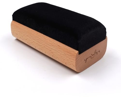 Vinyl Record Cleaning Brush Soft Anti-Static Velvet Clean Brush Remove Dust from Your Favourite LPs