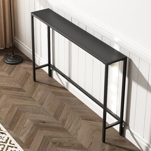 Modern Style Radiator Cover Shelf Strong Load Bearing Capacity Bathroom Living Room Bedroom Hallway Decorative Cabinet Organizer (Black 120cm)